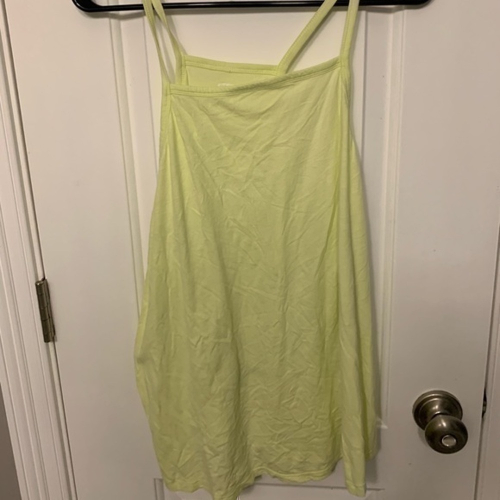 Yellow tank top